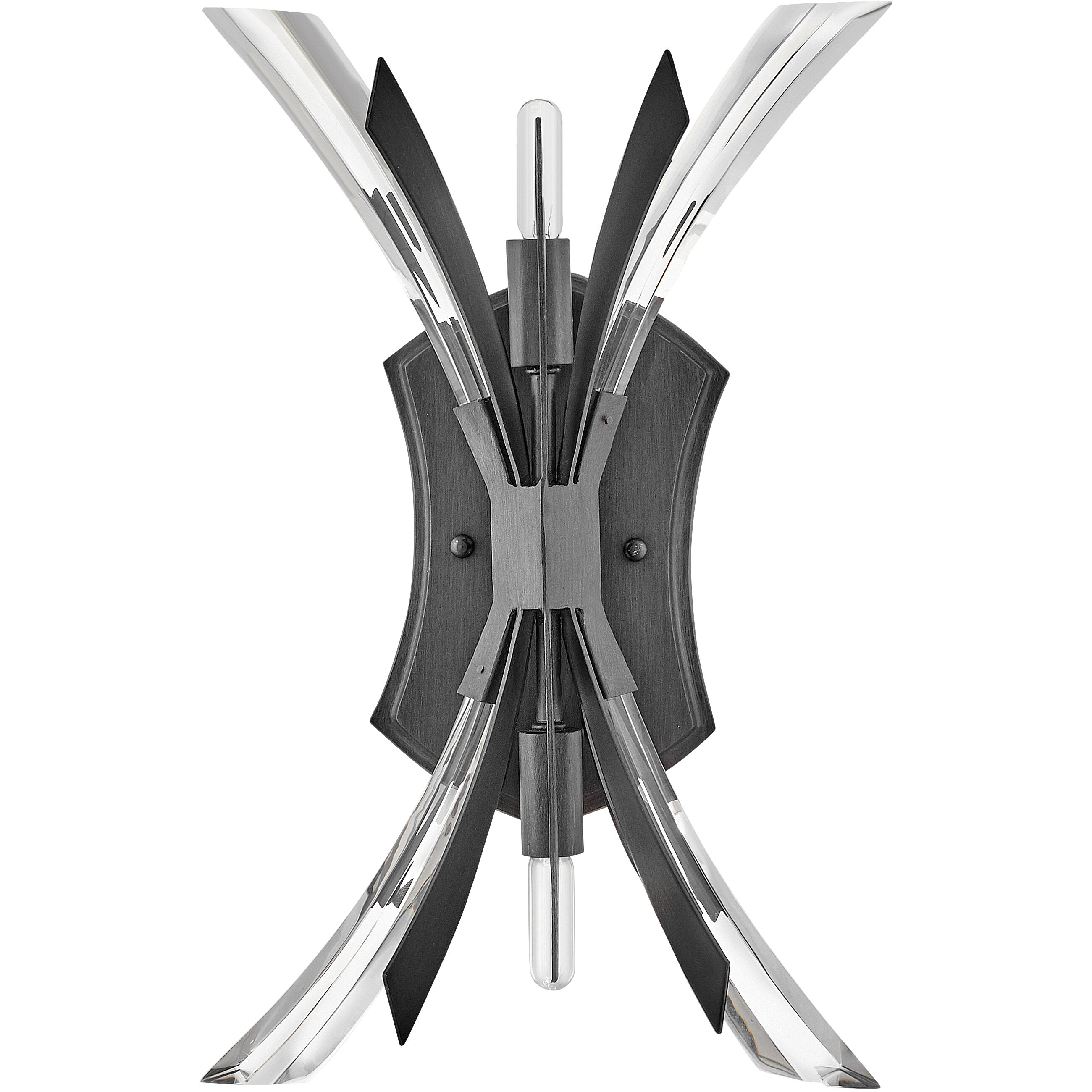 Vida LED 9 inch Brushed Graphite Sconce Wall Light