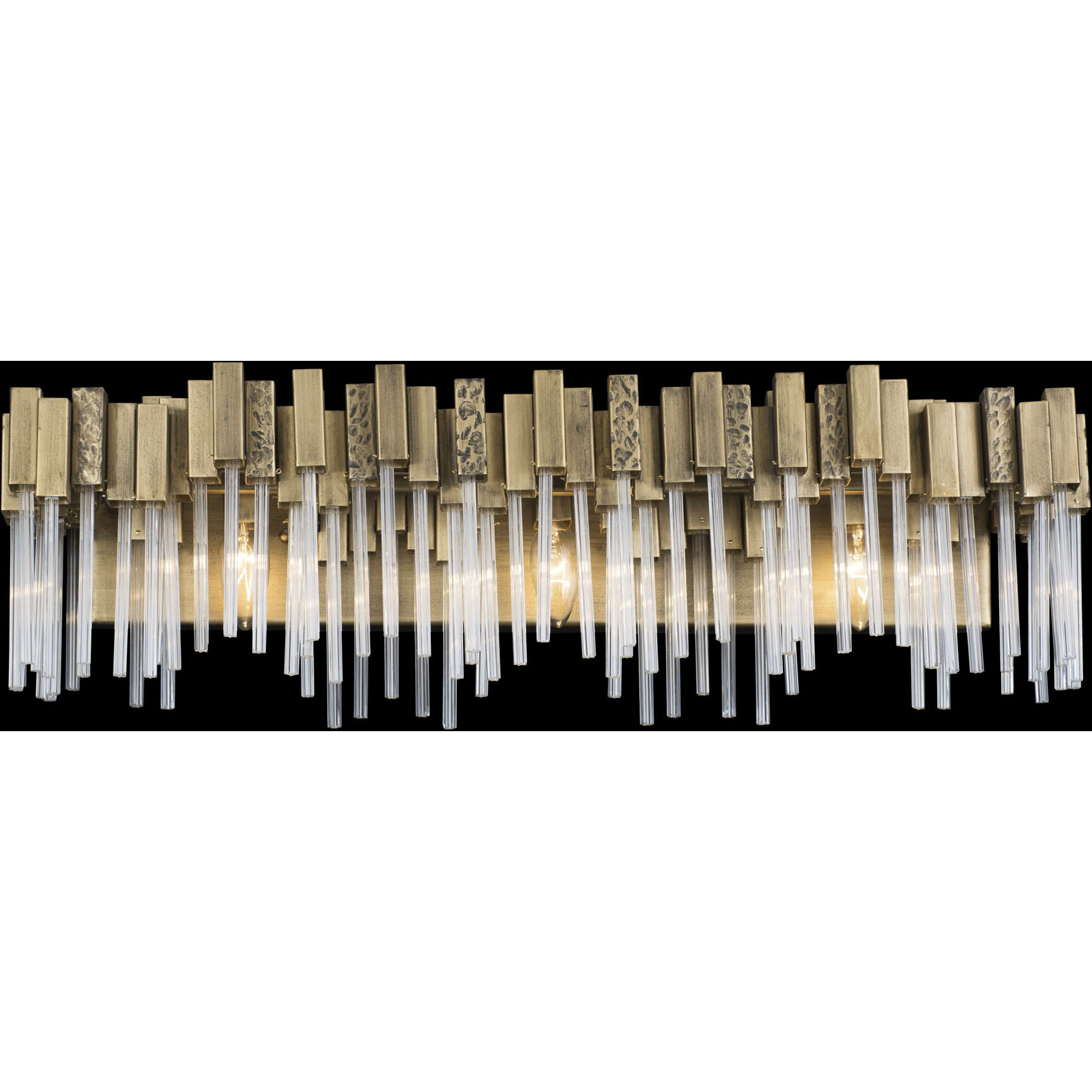 Matrix 3 Light 28 inch Havana Gold Bath Vanity Light Wall Light