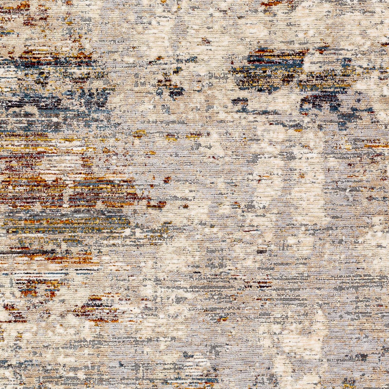 Arya 120 X 94 inch Light Gray Rug, Rectangle