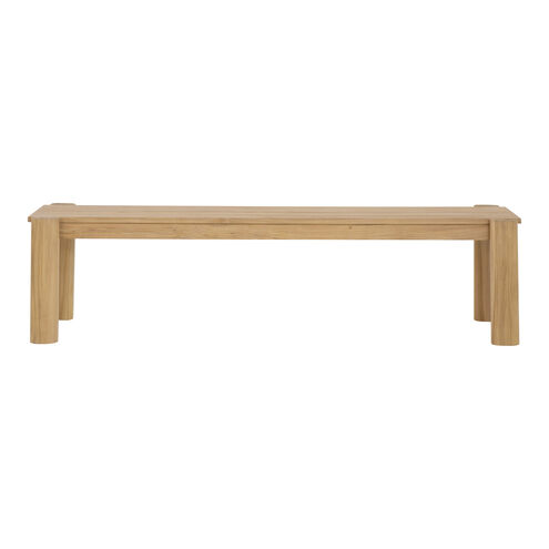 Tempo Natural Outdoor Bench