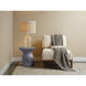 Sculpt 17.75 X 16 inch Steel Grey Side Table