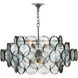 Galahad 8 Light 33.5 inch Bronze Chandelier Ceiling Light, Small