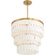 Coronelle 9 Light 26 inch Legacy Brass Pendant Ceiling Light