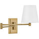 Beale 1 Light 7 inch Lacquered Brass Sconce Wall Light