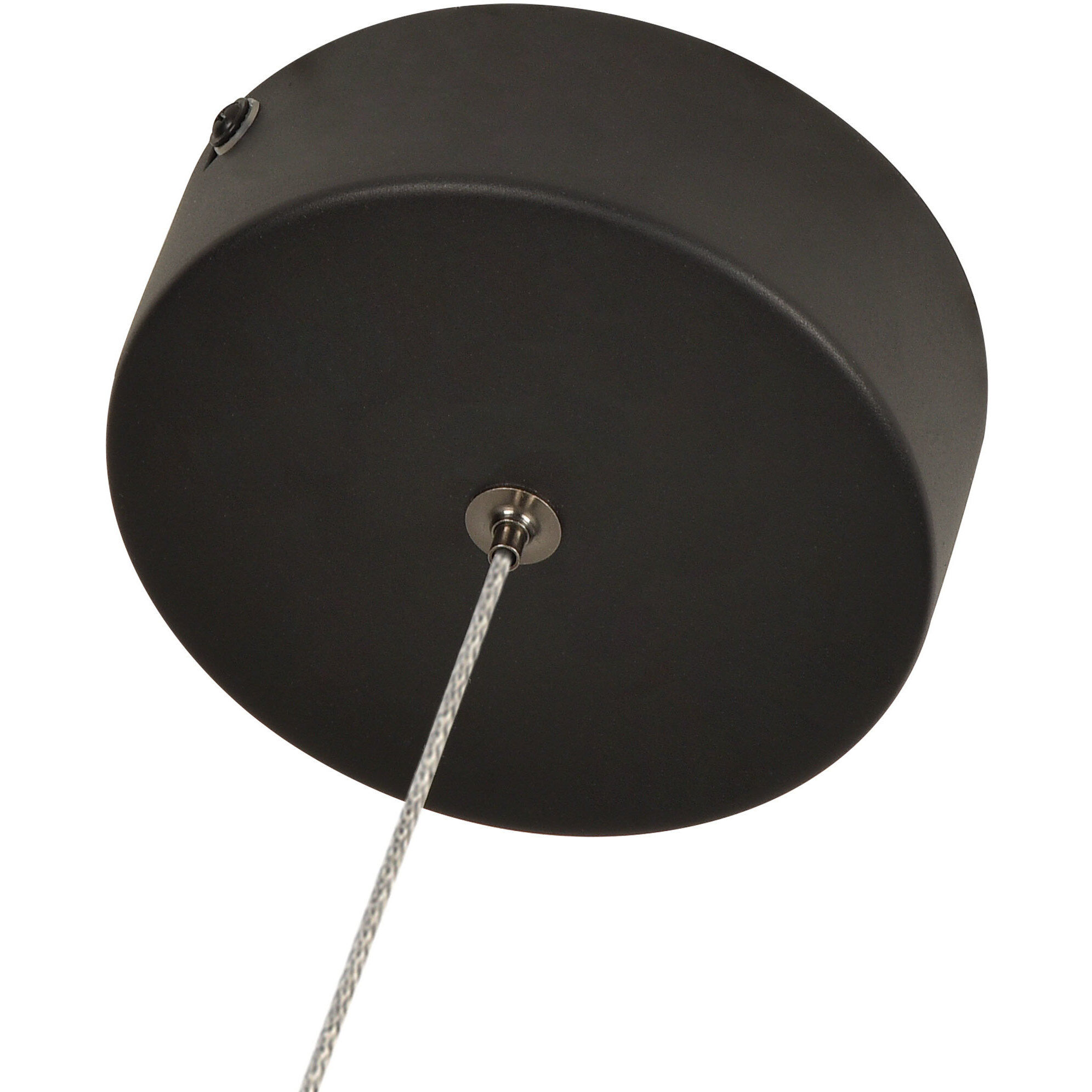 Palermo Series 6.75 inch Black/Gold Pendant Ceiling Light, Artisan Collection