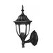 Suffolk 1 Light 15 inch Matte Black Exterior Wall Mount