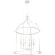 Brookstone 6 Light 26 inch Bisque White Pendant Ceiling Light