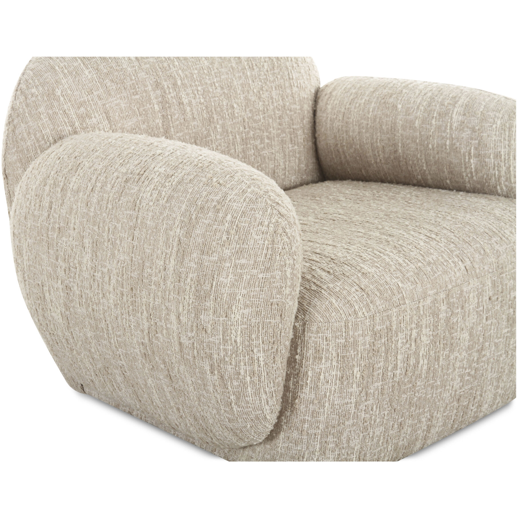 Hazel Beige Lounge Chair