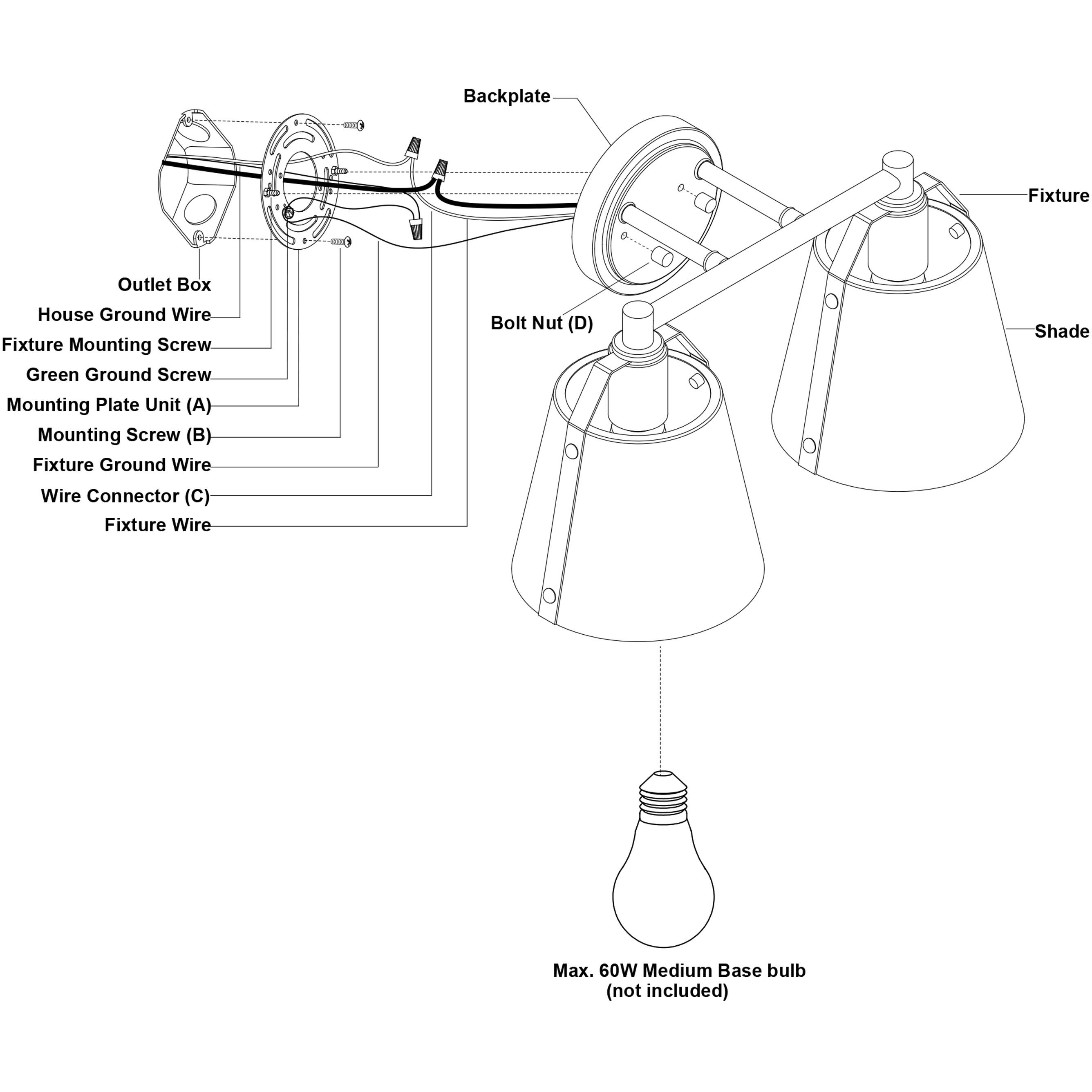 Barrington LED 16 inch Matte Black and Chrome Bathroom Light Wall Light in 2
