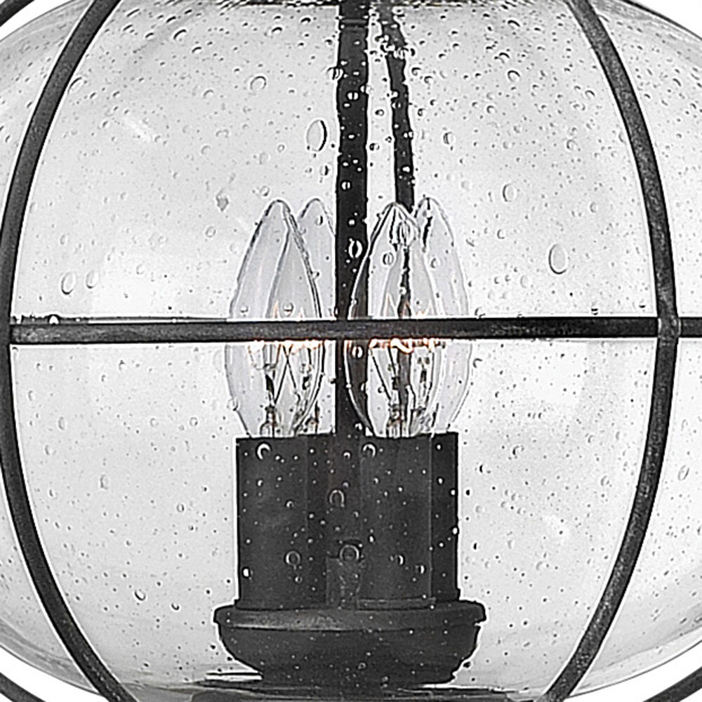 Cape Cod 4 Light 23.75 inch Aged Zinc Outdoor Post Mount Lantern, Extra Large