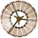 Decora 3 Light 24 inch Smoke and Antique Brass Chandelier Ceiling Light