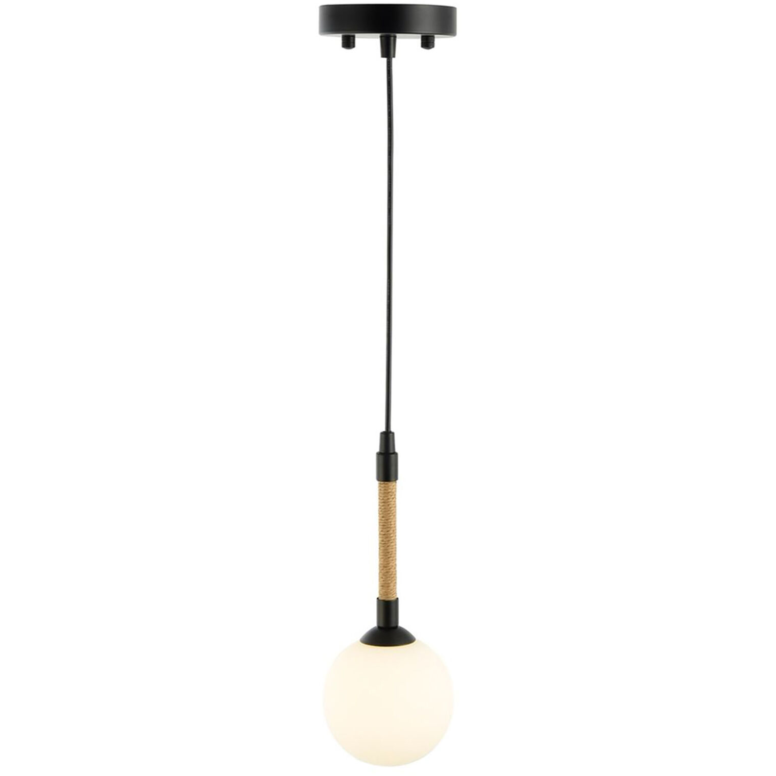 Capilano LED 5.9 inch Black Pendant Ceiling Light