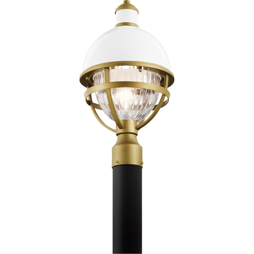 Tollis 1 Light 18.25 inch White Outdoor Post Lantern