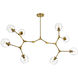 Cavoli 8 Light 32 inch Brass Chandelier Ceiling Light