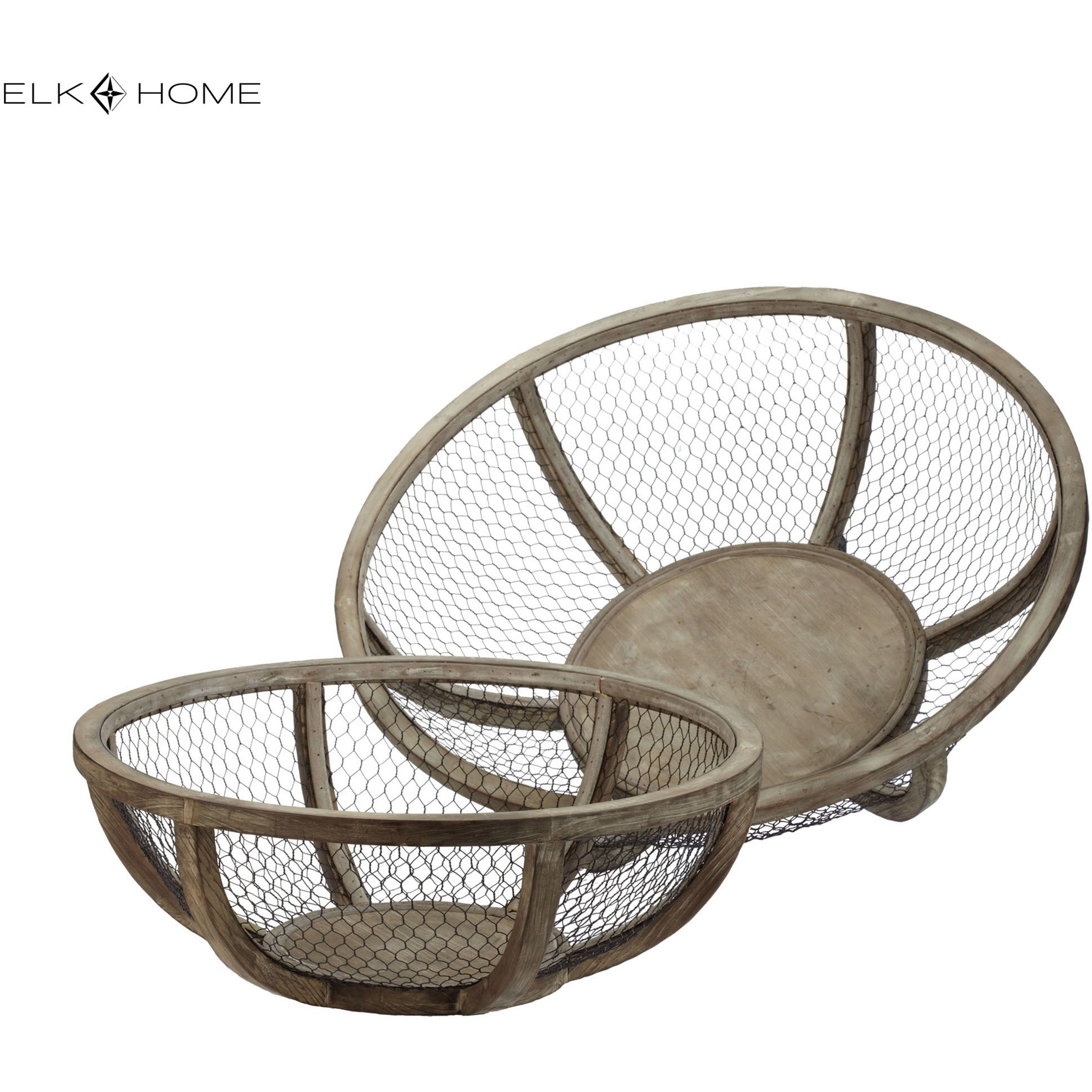 Wire Atlas 27 X 9 inch Bowl, Set of 2