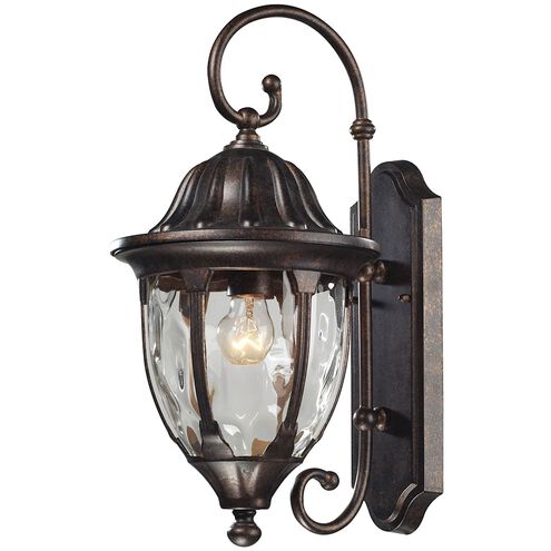 Glendale 1 Light 18 inch Regal Bronze Outdoor Sconce