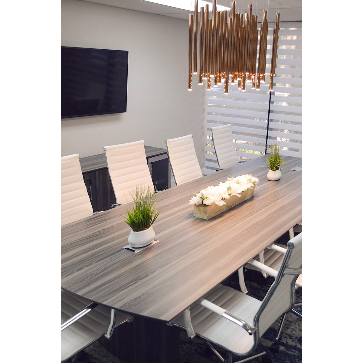 Flute LED 2.5 inch Rose Gold Mini Pendant Ceiling Light