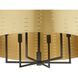 Felipe 6 Light 28 inch Antique Brass and English Bronze Chandelier Ceiling Light