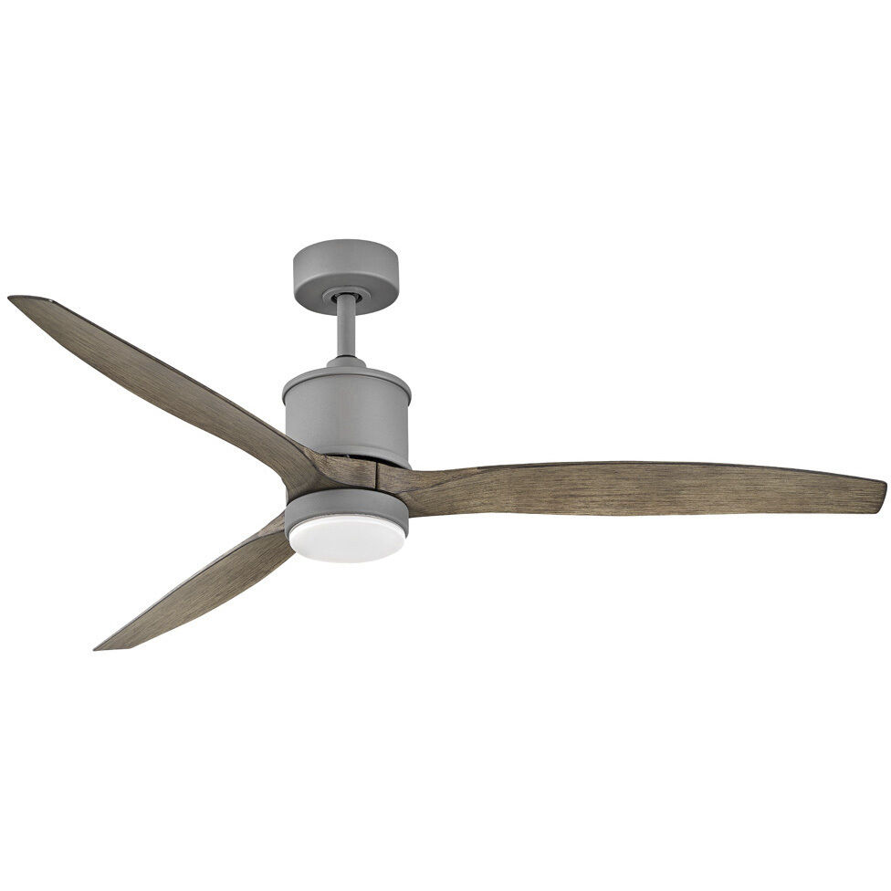 Hover 60 inch Graphite with Driftwood Blades Fan