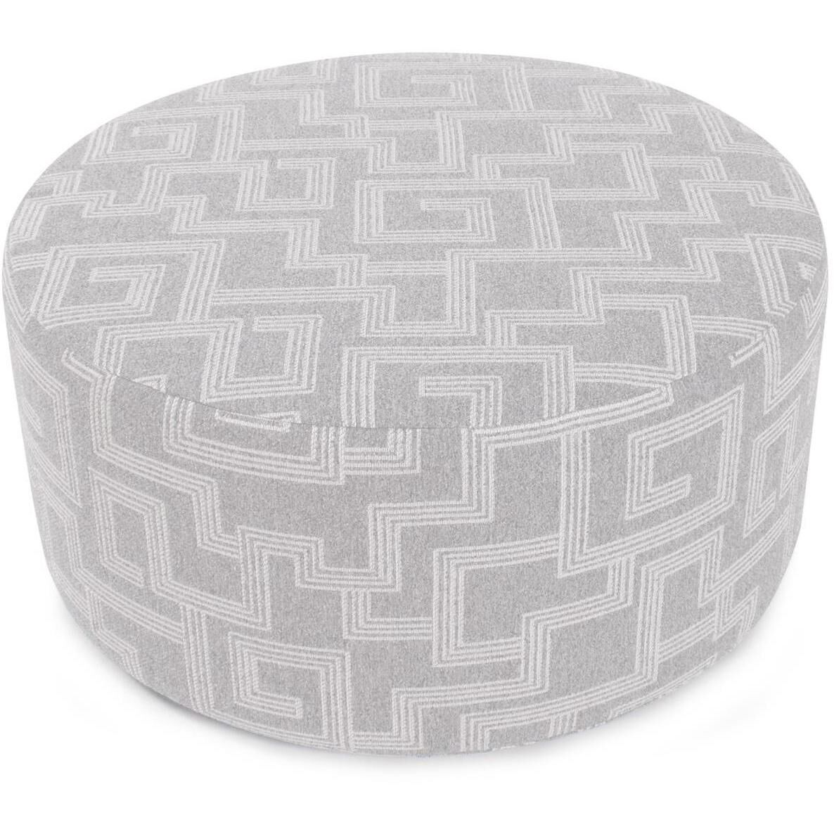 Syros Universal 18 inch Fog Outdoor Ottoman