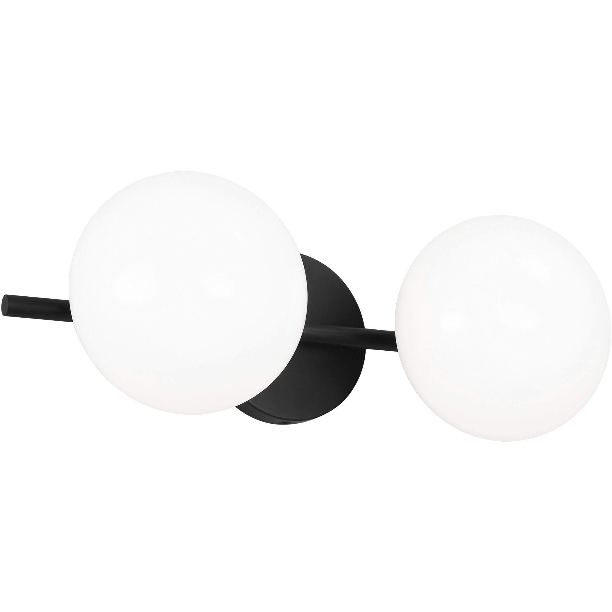 ED Ellen DeGeneres Lune 2 Light 17.88 inch Aged Iron Vanity Light Wall Light