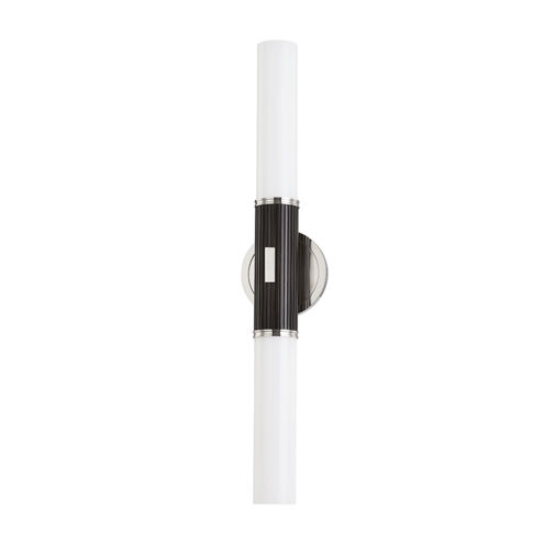 Crewe 2 Light 5 inch Polished Nickel ADA Wall Sconce Wall Light