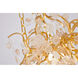 Canada 10 Light 20 inch Gold Chandelier Ceiling Light