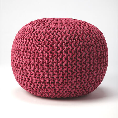 Accent Seating Pincushion Pink Woven Pink Bench