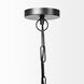 Minerva 19 inch Metallic Gray Hammered Pendant Light Ceiling Light