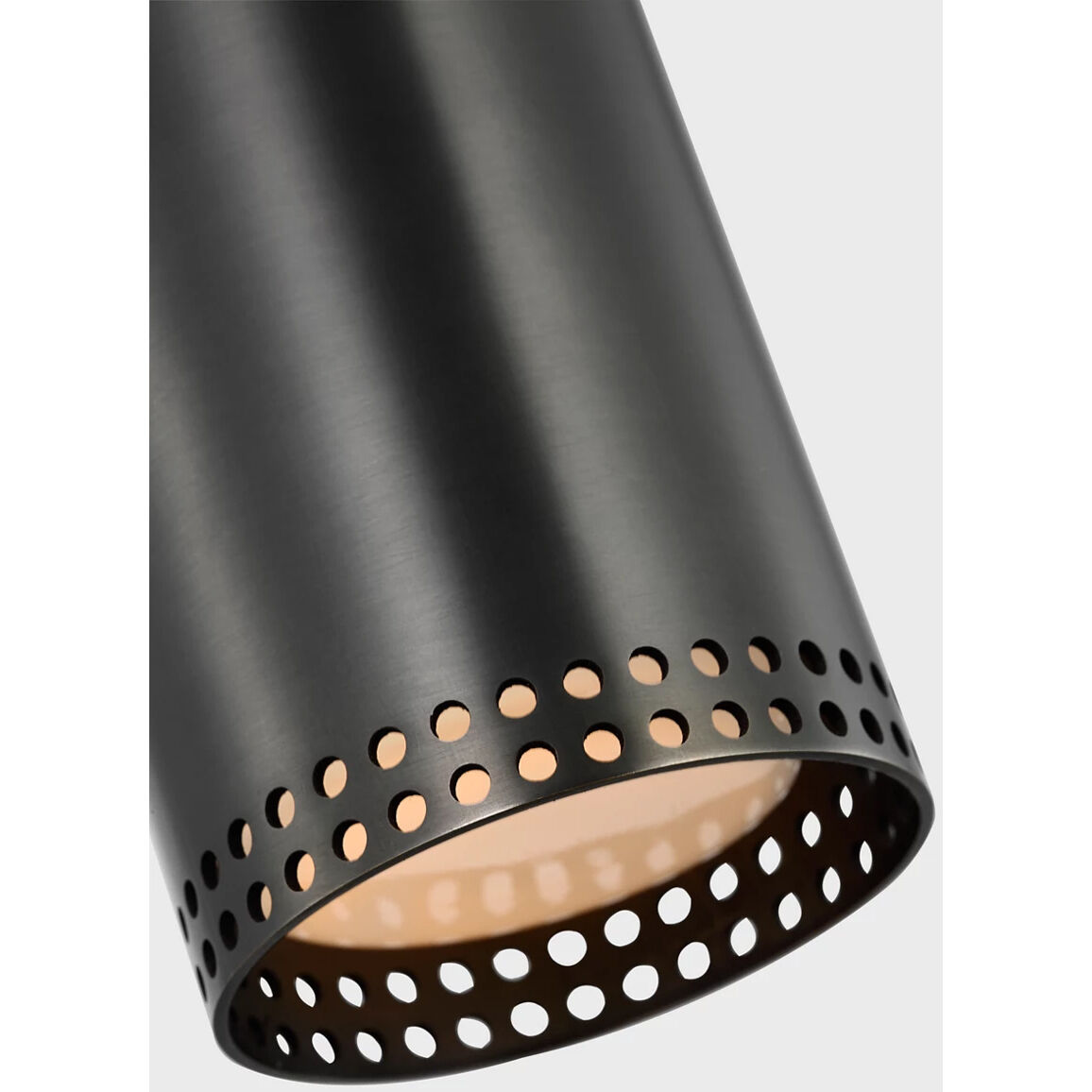 Kelly Wearstler Precision LED 2.5 inch Bronze Directional Monopoint Flush Mount Ceiling Light