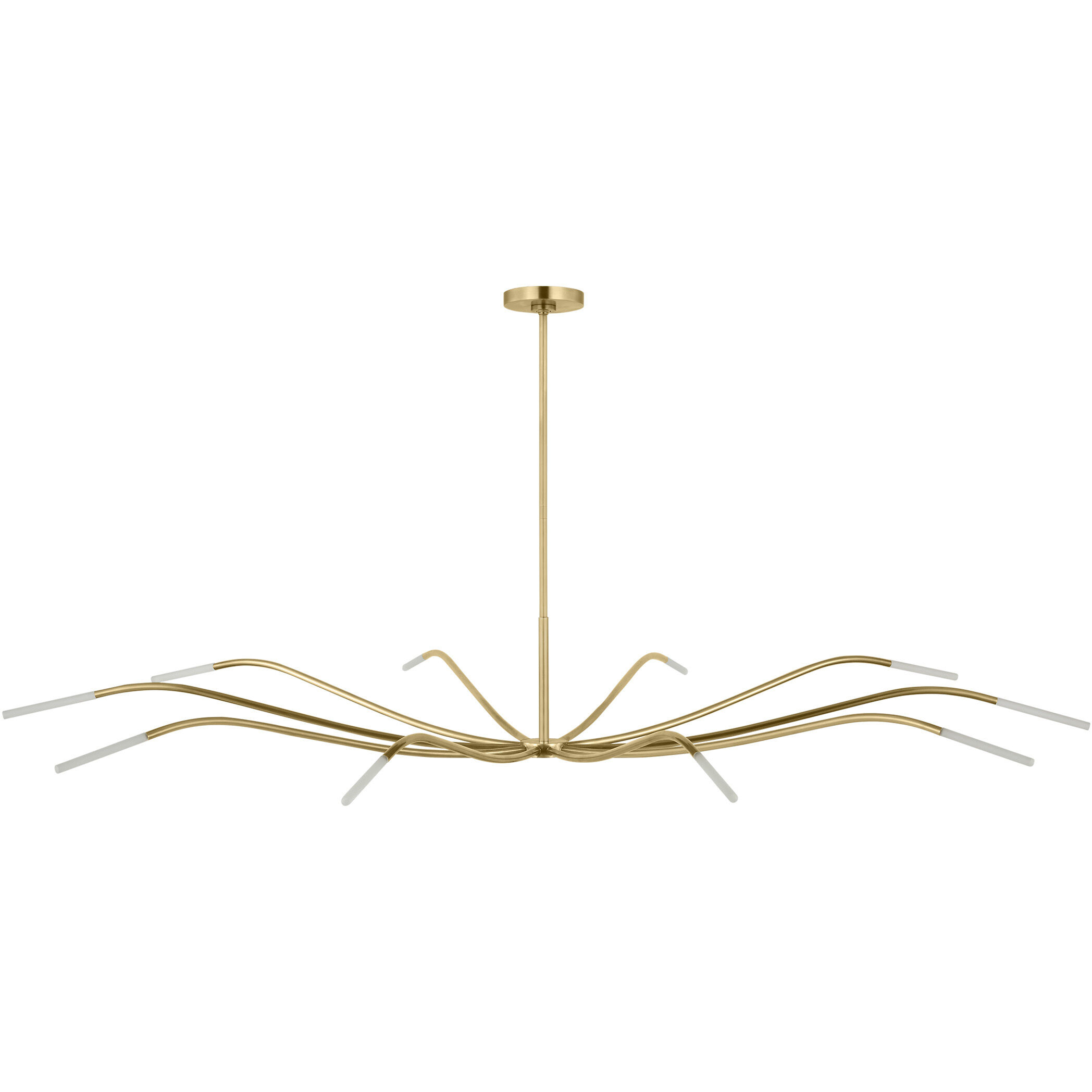 Sean Lavin Lajos LED 67.3 inch Hand-Rubbed Antique Brass Chandelier Ceiling Light