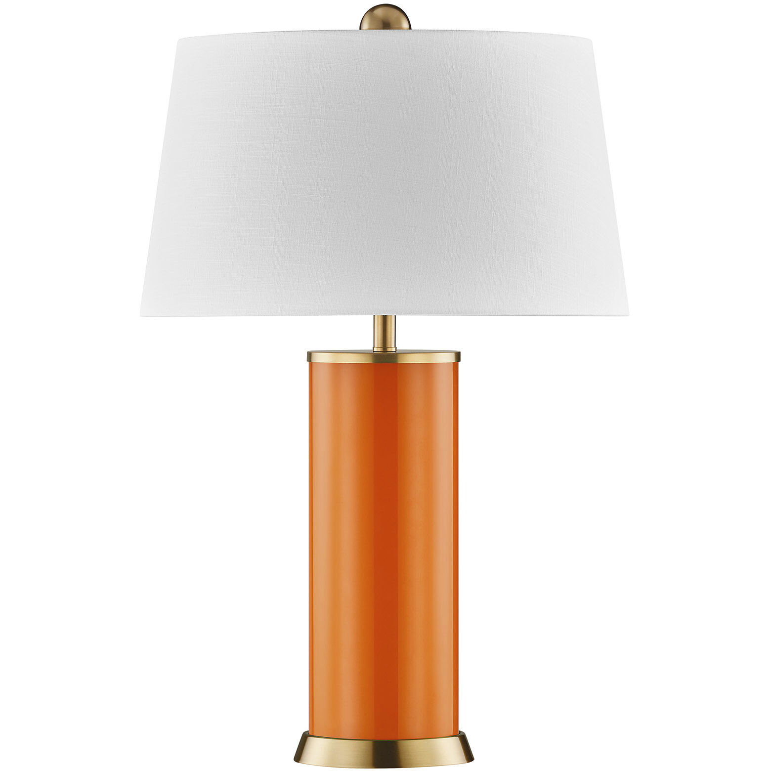 Melissa 29.13 inch 100.00 watt Exuberance Orange Table Lamp Portable Light, Coco & Dash