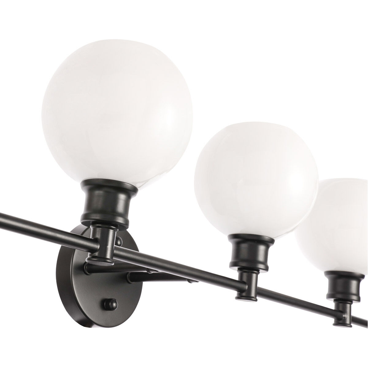 Collier 4 Light 38 inch Black Wall sconce Wall Light