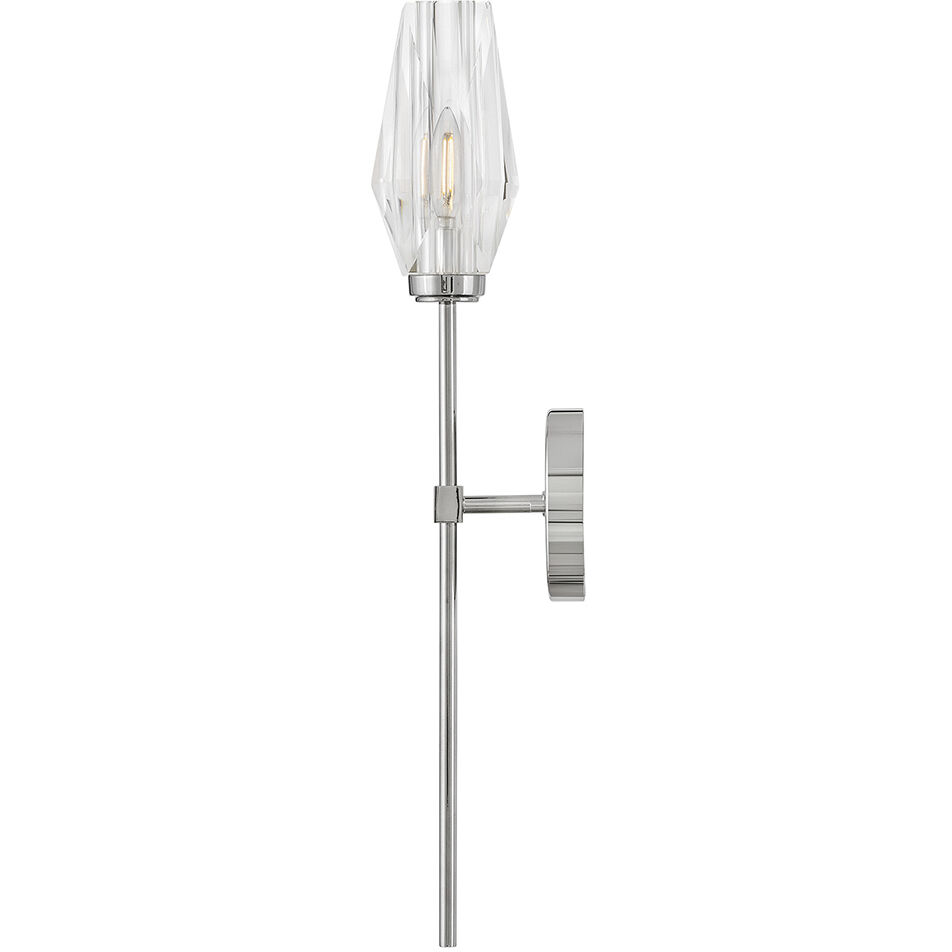 Ana Sconce Wall Light in Polished Nickel