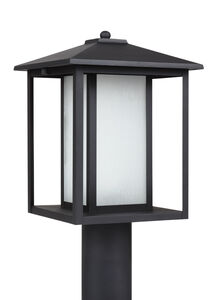 Hunnington 1 Light 15 inch Black Outdoor Post Lantern