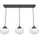 Saddle Creek 3 Light 32 inch Noble Bronze Linear Pendant Ceiling Light
