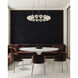 Marni LED 32.38 inch Polished Nickel Chandelier Ceiling Light