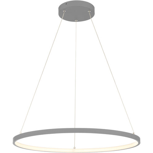 Anello LED 24 inch Gray Pendant Ceiling Light