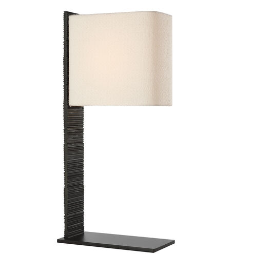 Anne-Marie Barton Fumar 34 inch 8.00 watt Ridged Carbon Statement Table Lamp Portable Light