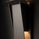 Linea 2 Light 31.3 inch Coastal Burnished Steel Outdoor Wall Sconce
