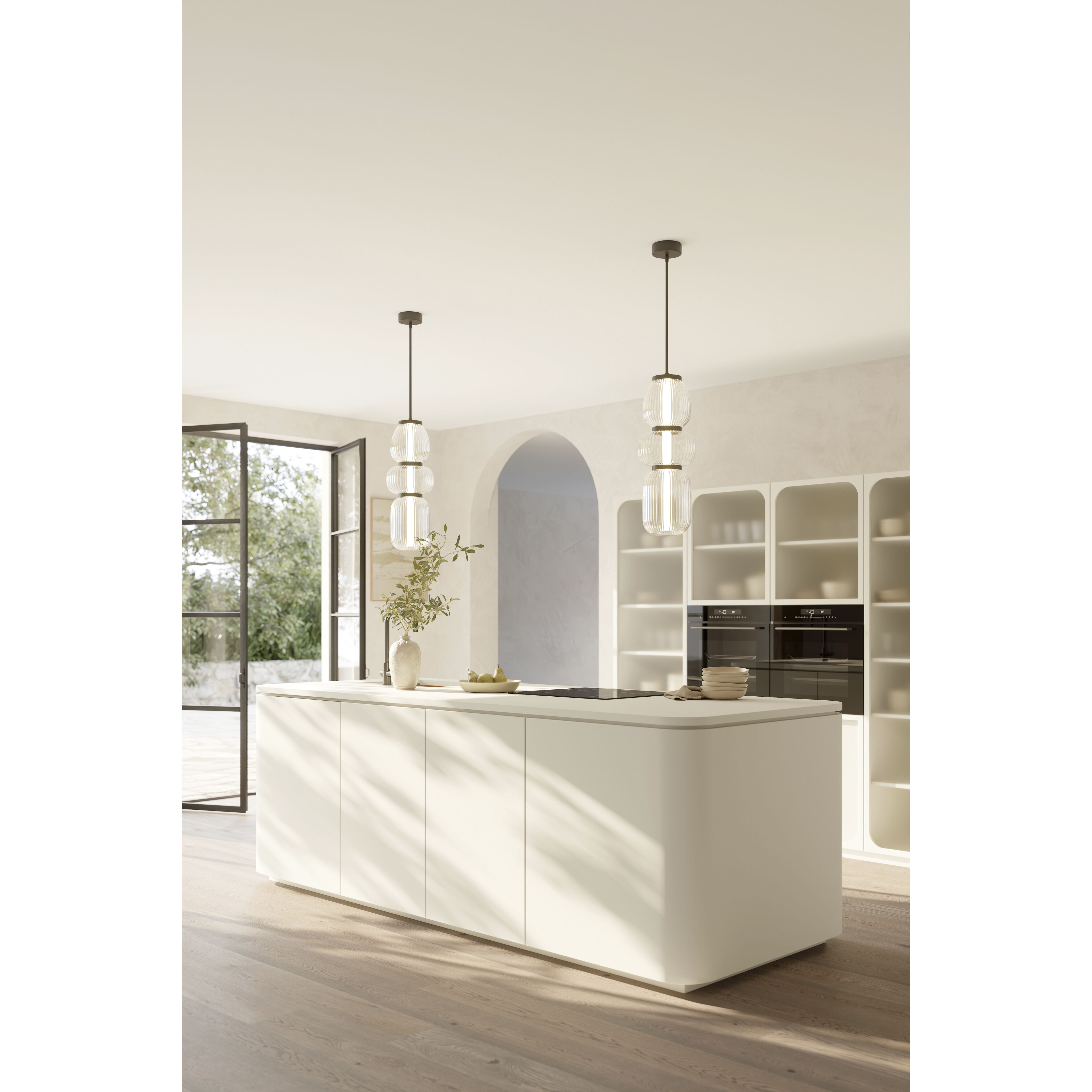 Cordel LED 9.5 inch Dark Matte Black Mini Pendant Ceiling Light