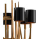 Umberto 8 Light 32 inch Brass Chandelier Ceiling Light