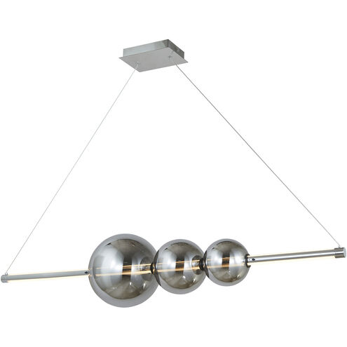 ORB LED 10 inch Chrome Pendant Ceiling Light