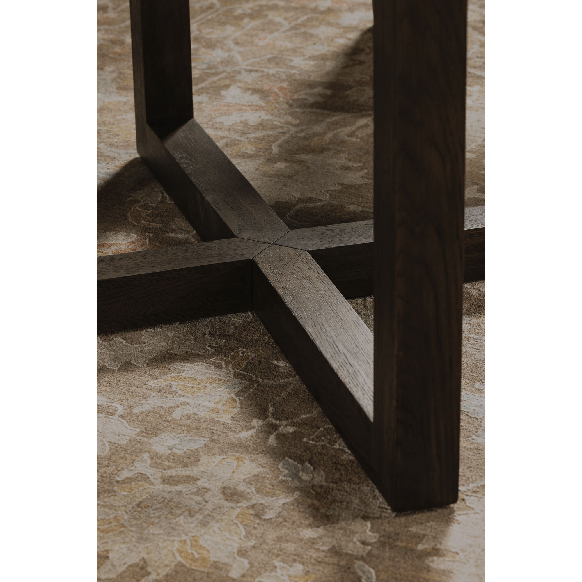 Joel 60 X 60 inch Dark Brown Dining Table