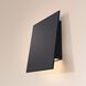 Angled Plane LED 7.75 inch Textured Bronze Indoor-Outdoor Sconce, Inside-Out