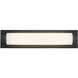 Charleston 18.75 inch Black Bath Vanity Light Wall Light