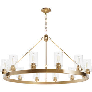 Hartland 12 Light 44 inch Alturas Gold Chandelier Ceiling Light, Extra Large