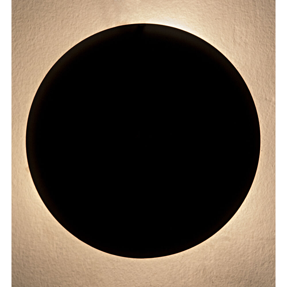 Shadow 1 Light 12 inch Matte Black Sconce Wall Light