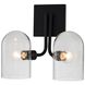 Cupola Wall Sconce Wall Light in Matte Black