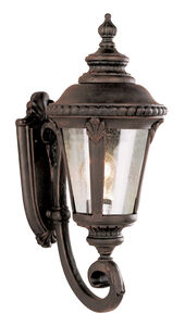 Commons 1 Light 19 inch Rust Outdoor Wall Lantern